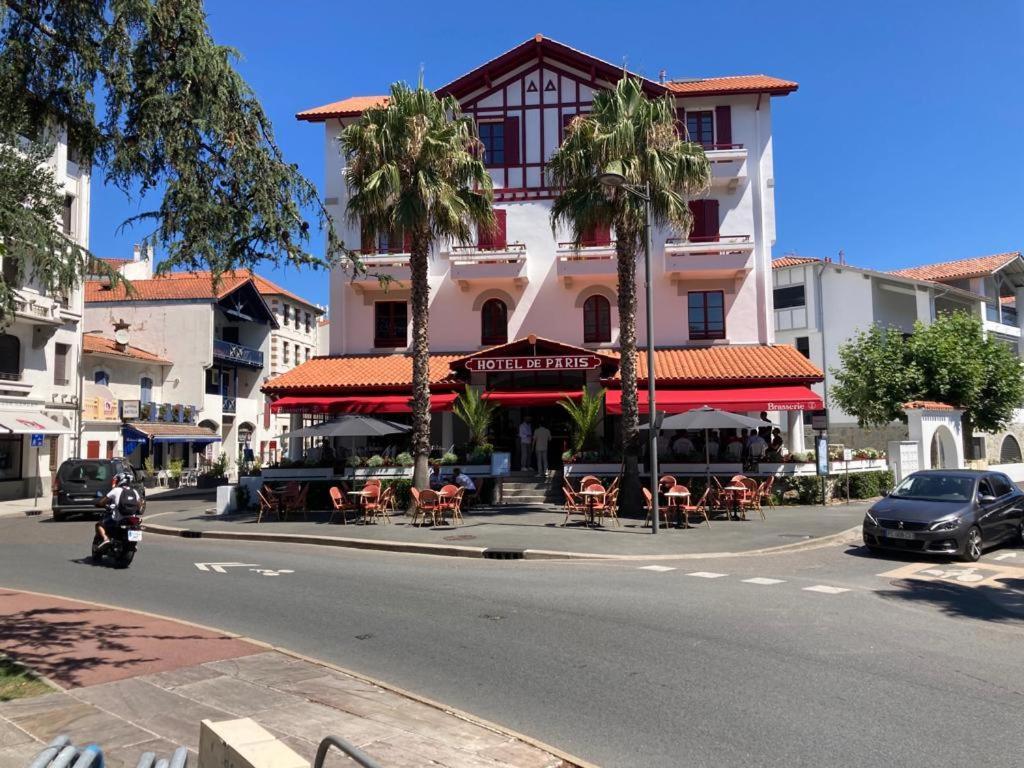 Superbe Appartement T3 Au Centre Plage .Parking Hendaye Eksteriør bilde