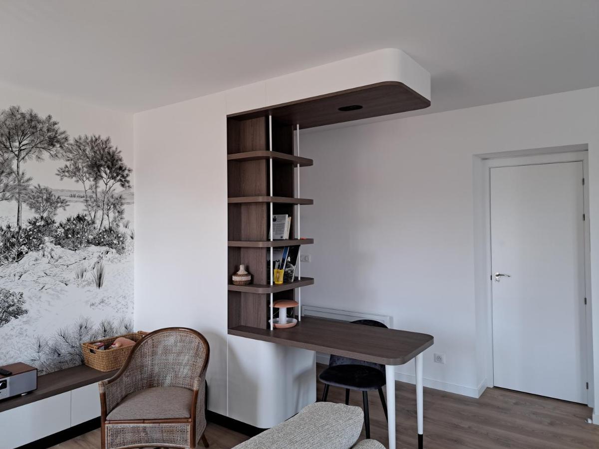 Superbe Appartement T3 Au Centre Plage .Parking Hendaye Eksteriør bilde
